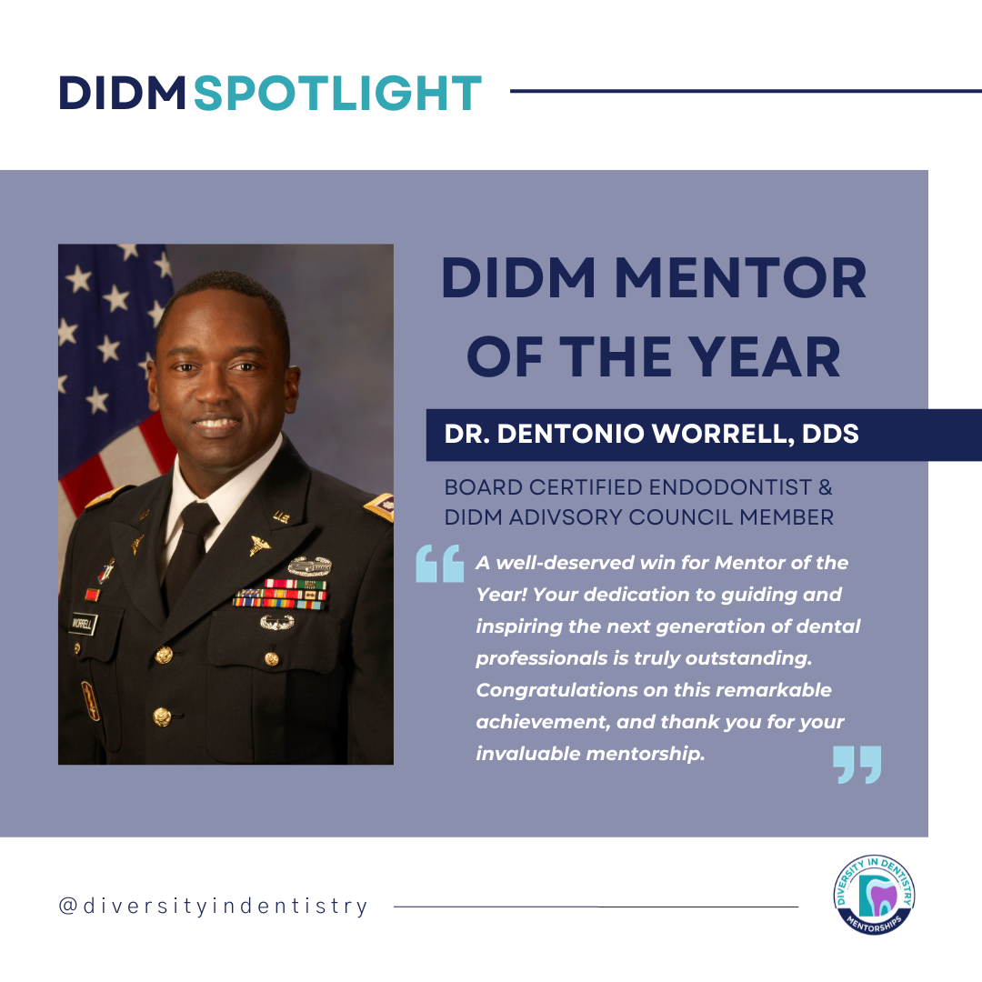 1st DIDM Mentor of the Year Award