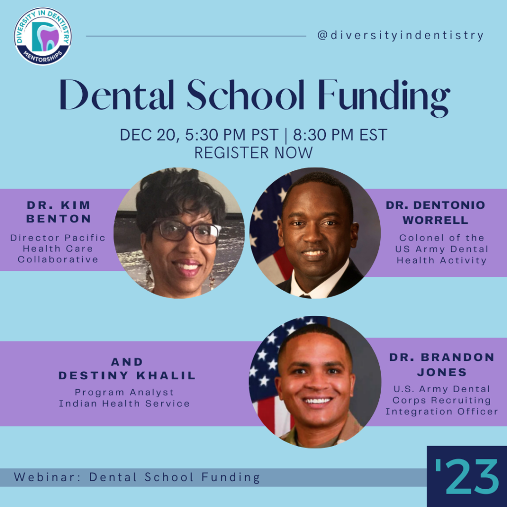 Webinar Dental School Funding