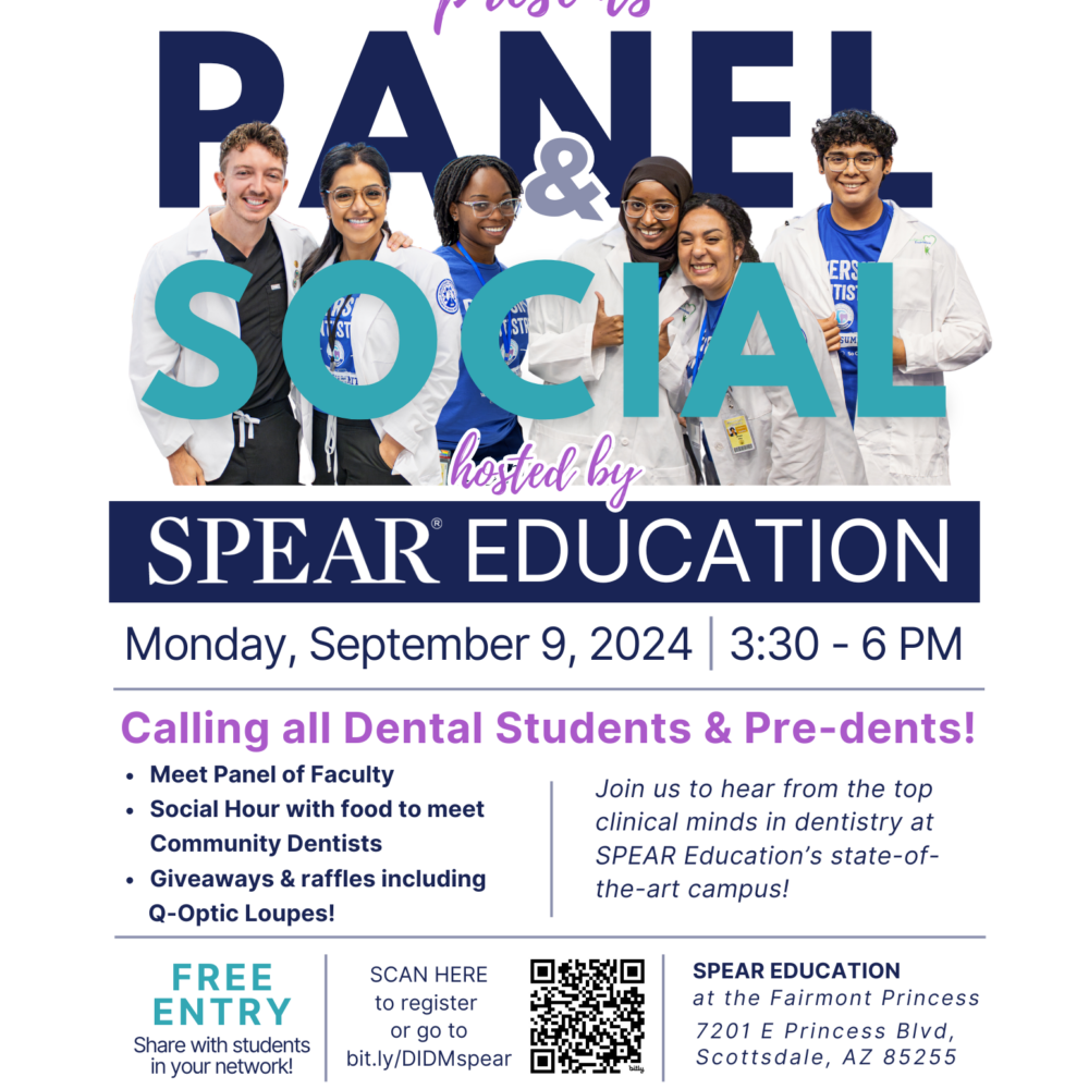 Dental Panel and Social at SPEAR Education