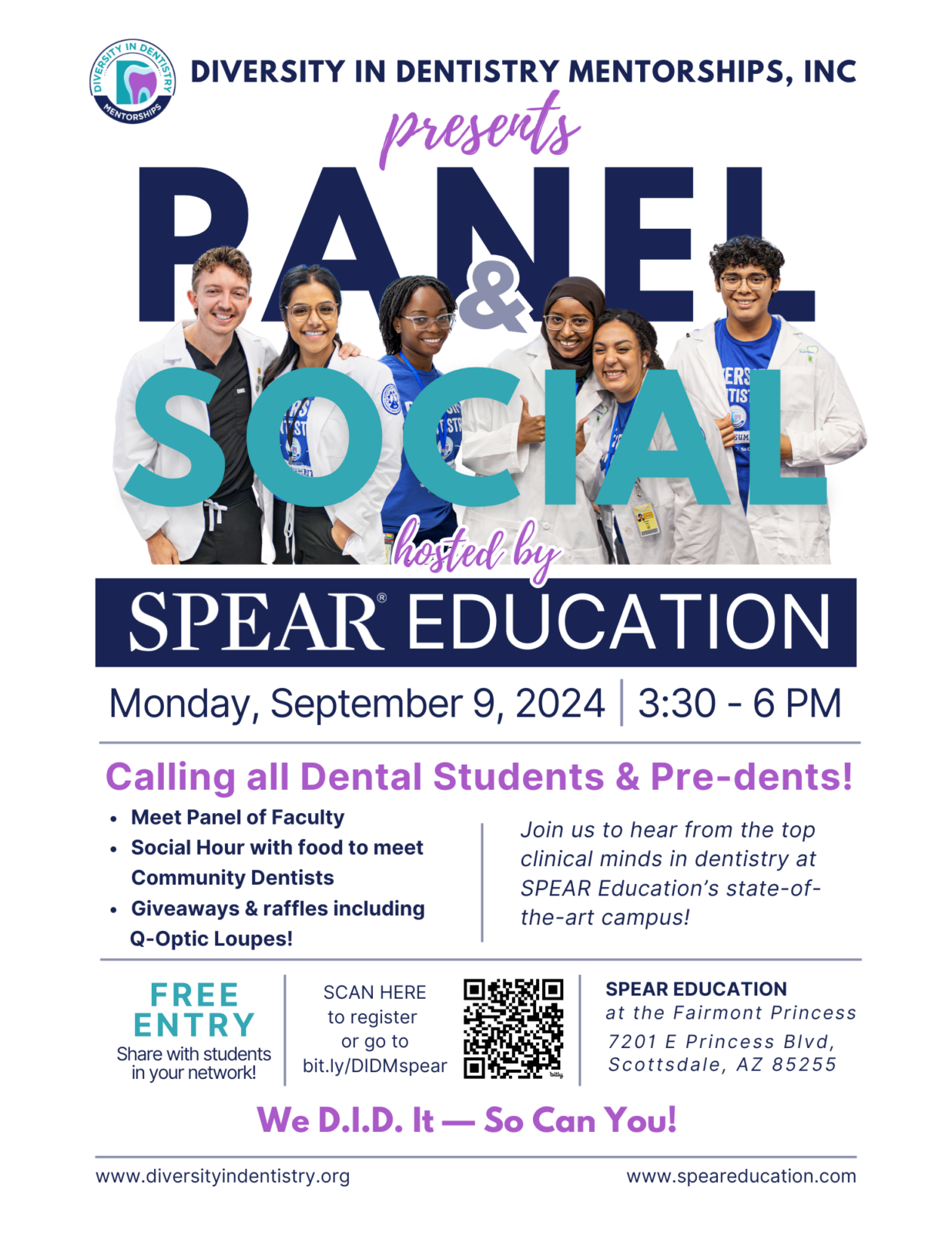 Dental Panel and Social at SPEAR Education