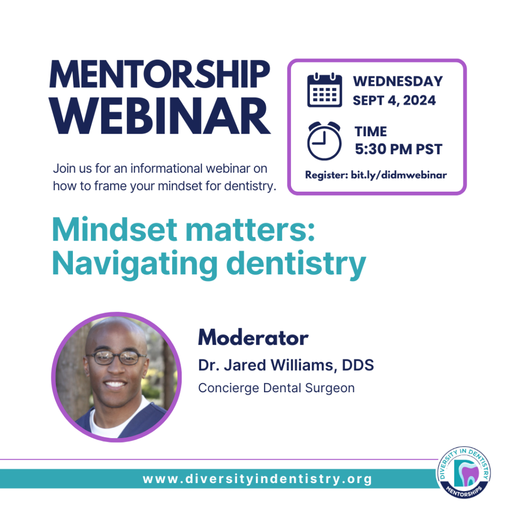 Mentorship Webinar Mindset Matters: Navigating Dentistry cover