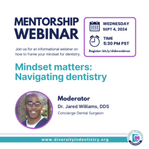 Mentorship Webinar Mindset Matters: Navigating Dentistry cover