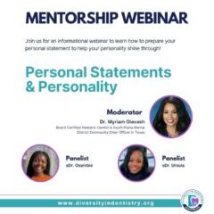 Personal Statements & Personality Webinar cover page